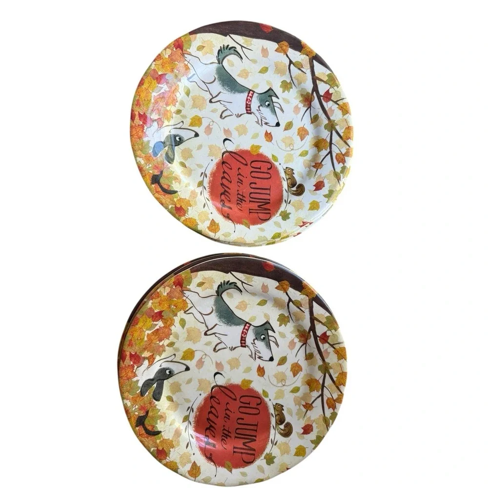 Pier 1 Go Jump In The Leaves 6 Melamine‎ 9